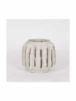 Φανάρι Κεραμικό Γκρι Φ20.5x18cm 819-00524 ESTHETI home