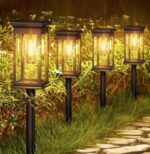 Ηλιακο Φανάρι Καρφωτο 58εκ Θερμο Λευκο 25lumen 1x 3,7V AA 500mAh Ni-MH battery 47-00196 ΦOS_ME