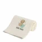 Nima Κουβέρτα Αγκαλιάς & Λίκνου Πικέ Μπεζ 80x110εκ. 34996