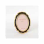 Οβάλ Κορνίζα Πολυρητίνης με Χρυσό Πλαίσιο 14.3x1.2x19cm 756-12147