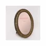 Οβάλ Κορνίζα Πολυρητίνης 14.6x18cm με Χρυσό Πλαίσιο 756-12139