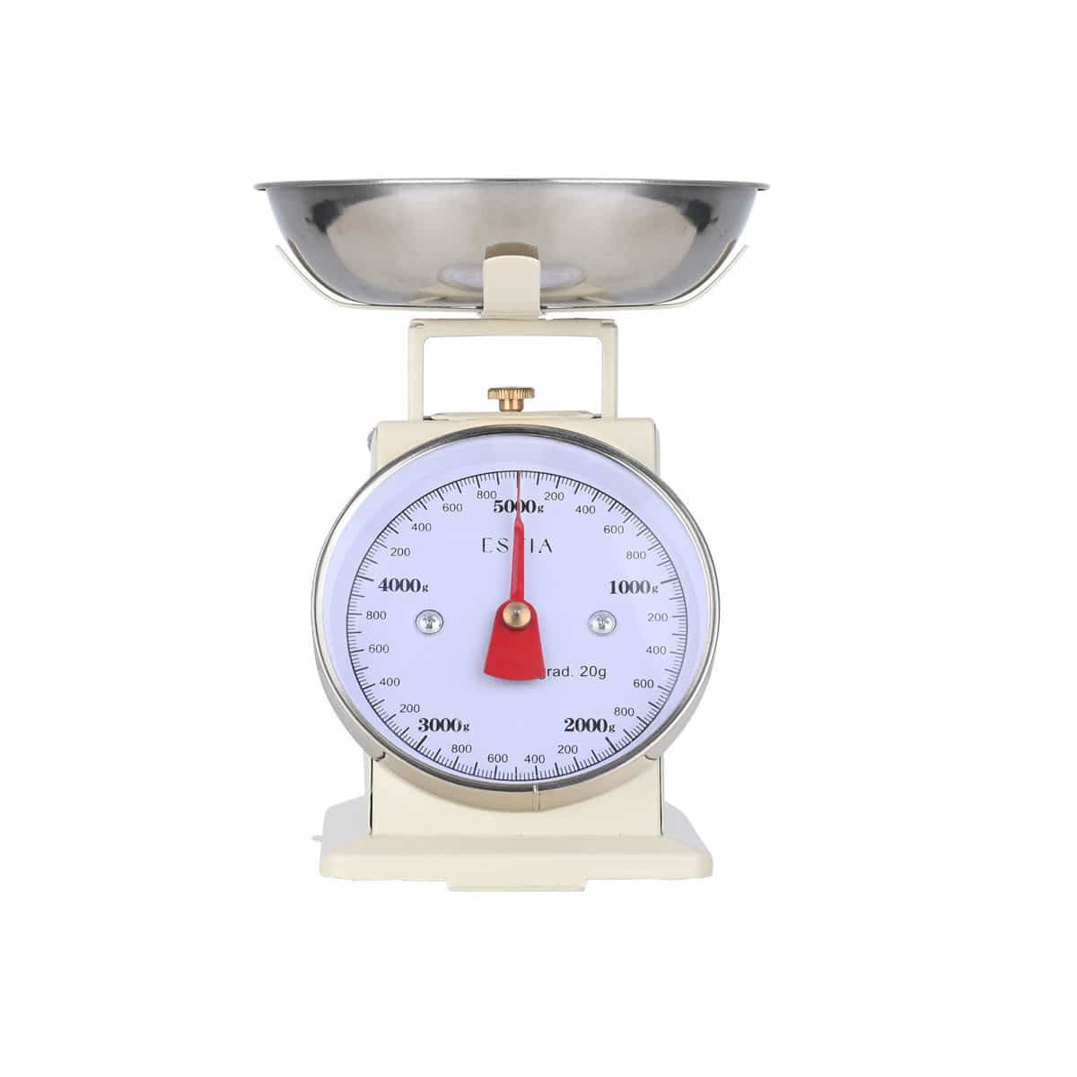 Estia Αναλογική Ζυγαριά Κουζίνας με Κάδο 1gr/5kg Κωδ: 01-28794 - Image 1