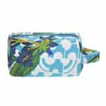 Ble Γυναικείο Βαμβακερό Υφασμάτινο Νεσεσέρ Παραλίας Μπλε Σχέδια Multicolor 5-42-402-0010