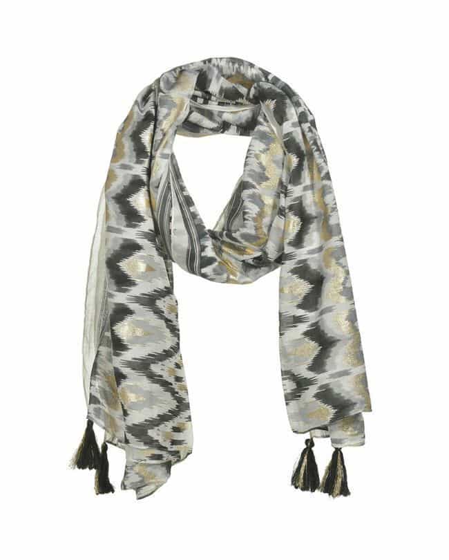 Ble Resort Collection Γυναικείο Φουλάρι Μαύρο 5-43-254-0104 - Image 1