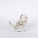 Διακοσμητικο Πουλι Τσιμεντενιο Λευκο 16x12.5x13.5cm 752-28583 ESTHETI home - Image 2