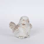 Διακοσμητικο Πουλι Τσιμεντενιο Λευκο 16x12.5x13.5cm 752-28583 ESTHETI home