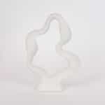 Διακοσμητικό Επιτραπέζιο Κεραμικό Γκρι 23x6,5x32,5εκ Estheti 819-00596