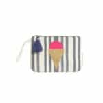 BLE RESORT COLLECTION ΤΣΑΝΤΑKI ΥΦΑΣΜΑΤΙΝΟ ΣΕ ΜΠΛΕ/ΛΕΥΚΟ ΧΡΩΜΑ  5-42-710-0020