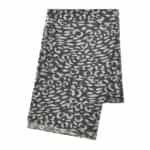 ΦΟΥΛΑΡΙ/ΠΑΡΕΟ ΜΑΥΡΟ/ΛΕΥΚΟ ΜΕ ΦΟΥΝΤΑΚΙΑ 100Χ180 (100% COTTON) 5-43-230-0264 - Image 2
