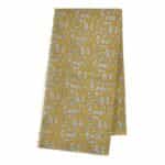 BLE ΦΟΥΛΑΡΙ/ ΠΑΡΕΟ ΚΙΤΡΙΝΟ ΜΕ ΨΑΡΙΑ 100Χ180 (100% COTTON) 5-43-955-0045 - Image 3