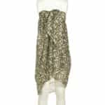 ΦΟΥΛΑΡΙ/ ΠΑΡΕΟ ΧΑΚΙ ΜΕ ΨΑΡΙΑ 100Χ180 (100% COTTON) 5-43-955-0046 - Image 2