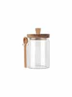 Estia Βάζο Γενικής Χρήσης με Καπάκι Γυάλινο 850ml  Κωδ: 01-17460