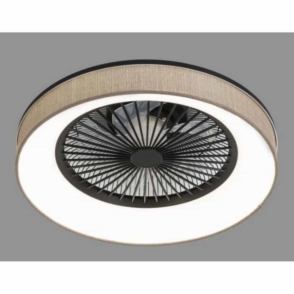 Lineme Ανεμιστήρας Οροφής 53cm με Φως και Τηλεχειριστήριο Μπεζ  02-00342 - Image 1