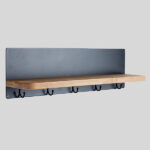 Ράφι Τοίχου Μαύρο 60x11x15εκ.Κωδικός: 750-31532 - Image 2