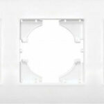 Lineme Hseries Πλαίσιο Διακόπτη 3 Θέσεων Οριζόντιας Τοποθέτησης σε Λευκό Χρώμα 50-00123-1