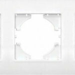 Lineme Πλαίσιο Διακόπτη 5 Θέσεων Οριζόντιας Τοποθέτησης σε Λευκό Χρώμα 50-00125-1