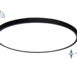 Fos me Στρογγυλό Εξωτερικό LED Panel 24W με Θερμό Λευκό Φως 30εκ. 05-00454-2