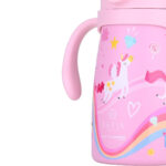 Estia Bubble Bottle Save The Aegean Παιδικό Παγούρι Θερμός Μονόκερος Ανοξείδωτο με Pop-Up Καπάκι Non Spill Rainbow Dreams 300ml 01-34221 - Image 3