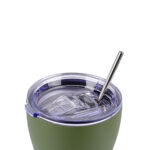 Estia Coffee Mug Save The Aegean Ποτήρι Θερμός Ανοξείδωτο BPA Free 350ml Forest Spirit με Καλαμάκι  Κωδικός: 01-13813 - Image 5
