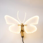 3M Φωτιζόμενη Χριστουγεννιάτικη Φιγούρα Πεταλούδα Λευκή Ύψους 60εκ. 600-22582