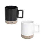 Tognana Κούπα set-2 Stoneware 400 ml Μαύρο και Άσπρο you & me