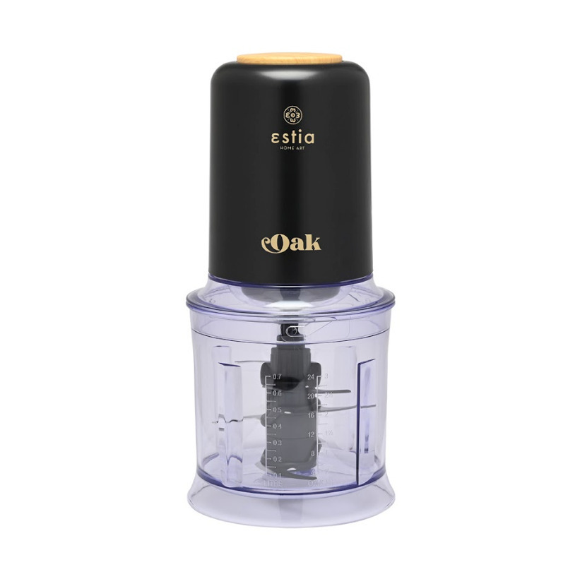 Estia Oak Πολυκόπτης Multi 400W με Δοχείο 700ml Μαύρος Κωδικός: 06-19020 - Image 1