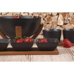 Cryspo Trio Σαλατιέρα Μαύρη 23x23x10cm 3τμχ Κωδικός: 26.000.925 - Image 3