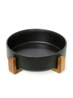 Cryspo Trio Acacia Σαλατιέρα από Πορσελάνη Μαύρη 31.5x31.5x8cm 2τμχ Κωδικός: 65.0002.01