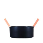 Cryspo Trio Σαλατιέρα Μαύρη 23x23x10cm 3τμχ Κωδικός: 26.000.925