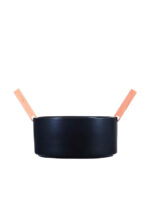 Cryspo Trio Σαλατιέρα Μαύρη 23x23x10cm 3τμχ Κωδικός: 26.000.925