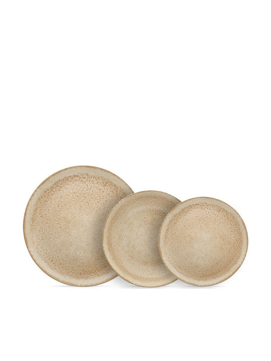 Cryspo Trio Σερβίτσιο Πιάτων από Πορσελάνη Πορτοκαλί 20τμχ Κωδικός: 25.097.40 - Image 1