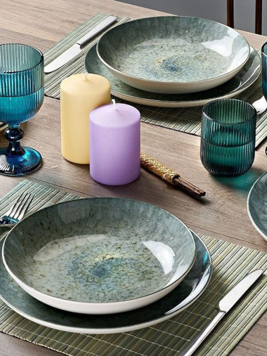 Cryspo Trio Σερβίτσιο Πιάτων Κεραμικό Γκρι 20τμχ Κωδικός: 25.095.40 - Image 1