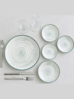 HFA Σερβίτσιο Πιάτων από Πορσελάνη Γκρι 20τμχ Κωδικός: 5401037 - Image 2