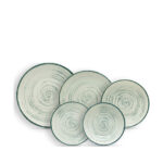 HFA Σερβίτσιο Πιάτων από Πορσελάνη Γκρι 20τμχ Κωδικός: 5401037