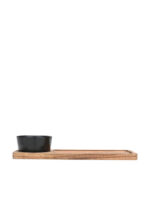 Estia Κεραμική Ορντεβιέρα Μαύρη Ø11cm Π30xΜ11cm Κωδικός: 01-30902 - Image 2