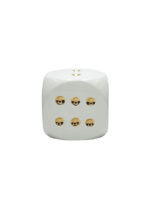 Διακοσμητικο Ζαρι Λευκο-χρυσο 15x15x14.5cm 819-01452 Estheti 819-01452