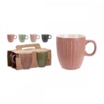 Σετ 4 Τεμ., Κούπα Κεραμική 150ml, Terra, Q75600770, Marva