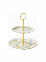 Marva Εταζέρα 2 Ορόφων από Πορσελάνη Πολύχρωμη Ø16cm Κωδικός: 3129DΑΝΒ