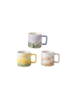 Marva Flowers Κούπα από Πορσελάνη Κίτρινη 350ml [Τυχαία Επιλογή στο χρώμα] Κωδικός: 574156 - Image 2