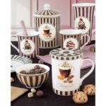 Βάζο Με Καπάκι Πορσελάνη 11,5×18εκ Sweet Moments Easy Life 1444SWEM - Image 2