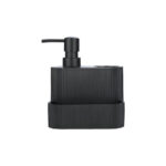 Estia Dispenser Κουζίνας Πλαστικό με Θήκη για Σφουγγάρι Μαύρο 250ml 01-23560