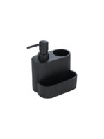 Estia Dispenser Κουζίνας Πλαστικό με Θήκη για Σφουγγάρι Μαύρο 250ml 01-23560 - Image 2
