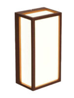 Fos me Επιτοίχια Εξωτερική Πλαφονιέρα LED IP54 10W με Θερμό Λευκό Φως 11x22x8.5εκ. Κωδικός: 17-05205-4