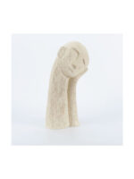 Φιγουρα Ανθρωπος Πολυρεζιν Μπεζ 19x11x33.8cm 819-01614 - Image 2