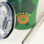 Estia Coffee Mug Save The Aegean Ποτήρι Θερμός Ανοξείδωτο BPA Free 350ml Panathinaikos BC Edition με Καλαμάκι Κωδικός: 00-27254 - Image 2
