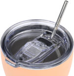 Estia Coffee Mug Save The Aegean Ποτήρι Θερμός Ανοξείδωτο BPA Free 350ml Peach fuzz με Καλαμάκι Κωδικός: 01-23416 - Image 4