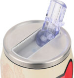 Estia Travel Cup Save the Aegean Ανακυκλώσιμο Ποτήρι Θερμός Ανοξείδωτο / Πλαστικό BPA Free 500ml Tender Lace με Καλαμάκι Κωδικός: 01-31329 - Image 2