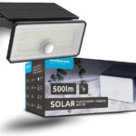 Modee Lighting Στεγανός Ηλιακός Προβολέας LED Ψυχρό Λευκό με Αισθητήρα Κίνησης και Φωτοκύτταρο IP44 Κωδικός: ML-WS139