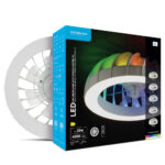 Modee Ανεμιστήρας Οροφής LED 30W RGB 3CCT με Τηλεχειριστήριο 40.001.0077