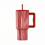 ΘΕΡΜΟΣ STRAW TUMBLER XL SAVE THE AEGEAN 900ml VIVA STRIPE 01-41564